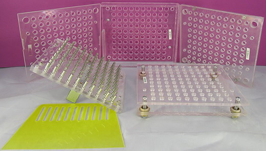 Kapselfüllmaschine + Vegi Fix Kapseln + 500 g L-Arginin/L-Citrullin Pulver