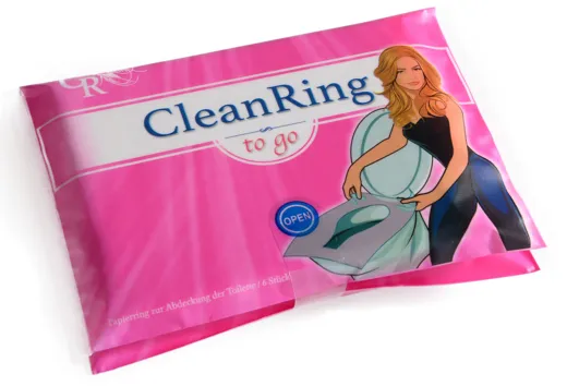 Cleanring to go - praktischer WC-Abdeckring für unterwegs