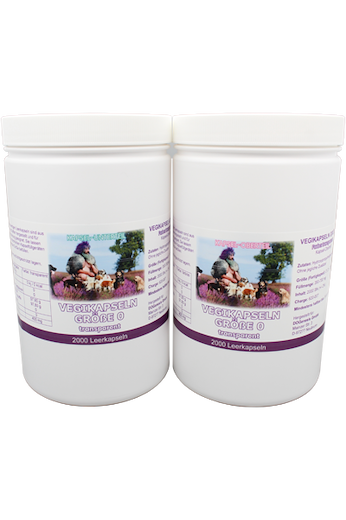 ca. 2'000 Vegi Fix Kapseln zur Kapselfüllmaschine