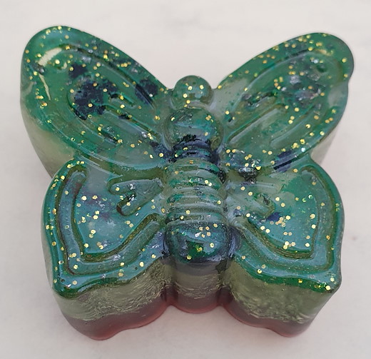 Orgonit Schmetterling grün