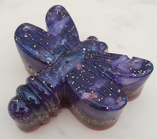 Orgonit Libelle violett